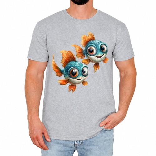 Lustiges herren shirt fisch - lustiges,