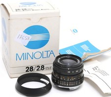 Minolta 2.8/28mm M-Rokkor for Leica M glass with fungus need cleaning