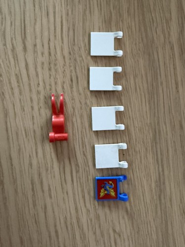 Lego ritter flaggen - lego, zubehör