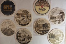 8  versch.  SERIEN  BIERDECKEL