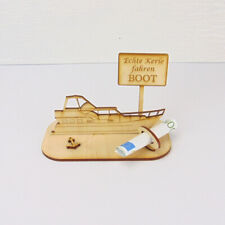 Geschenkidee Motorboot personalisierbare Dekoration oder Geldgeschenk