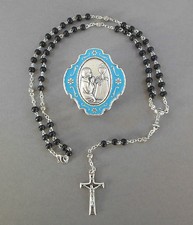 Rosenkranz schwarze Holzperle