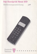 Bedienungsanleitung Telefon Sinus 43 D plus Kurzbedienungsanleitung ...