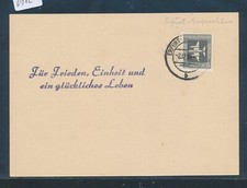 0812) Parolen-Stempel Erfurt - Gispersleben 1958