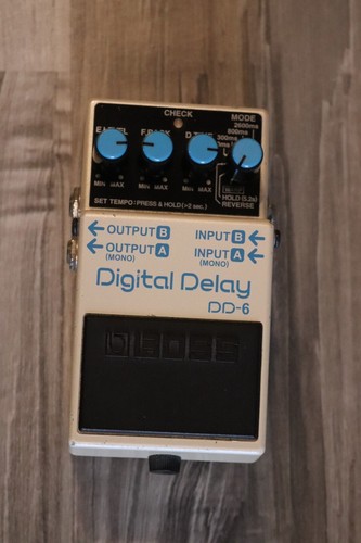 Boss digital delay sehr - boss, dd-6