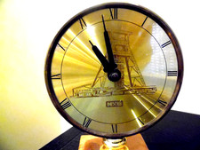 alte Bergbau Uhr mit