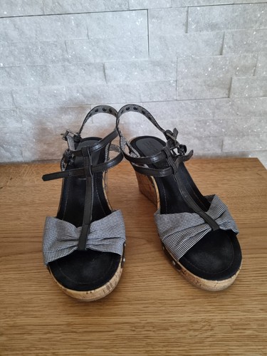 Esprit keil absatz sandaletten - absatz,
