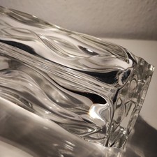 Puristische Glasvase CZECH