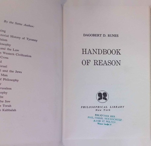 Handbook reason runes - handbook, reason.