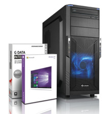 Multimedia Computer | AMD 4x 3,40Ghz | 16GB RAM | 240 SSD + 1TB HDD | Win 10 Pro