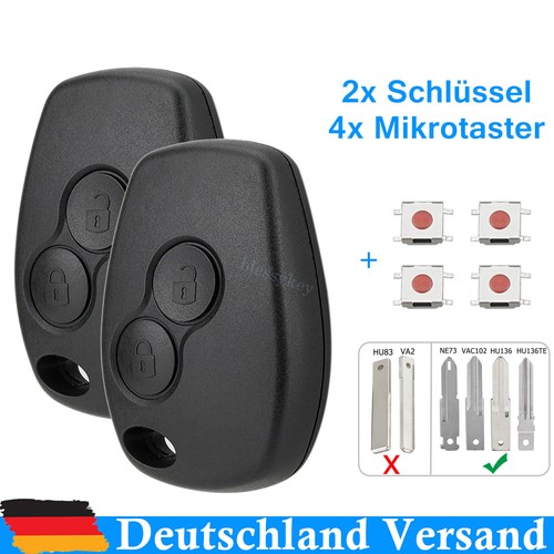 Schlüssel gehäuse 2tasten - schlüssel,