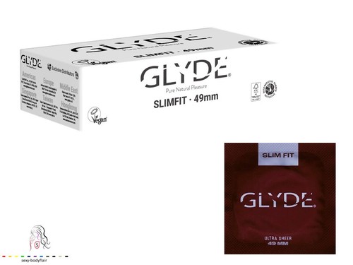 100 glyde kondome slimfit - ,