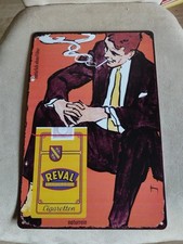 Werbung blechschild reval - werbung,