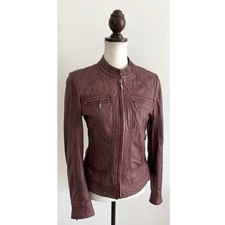 Manguun Echtlederjacke