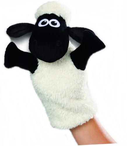 Shaun the sheep plush hand