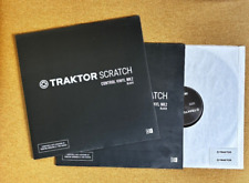 NI: Traktor Scratch control vinyl MK2 black +  control disc  - Neu - 
