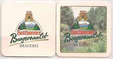 Hutthurmer Bier - alter Bierdeckel "Bayerwald Brauerei"