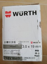 Würth Diga CS-2, CS-3 Nägel