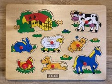 💚 Holzpuzzle Babys