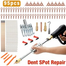95-tlg Dent Puller Karosserie Auto Reparatur Spotter Schweißgerät Ausbeul Kit DE