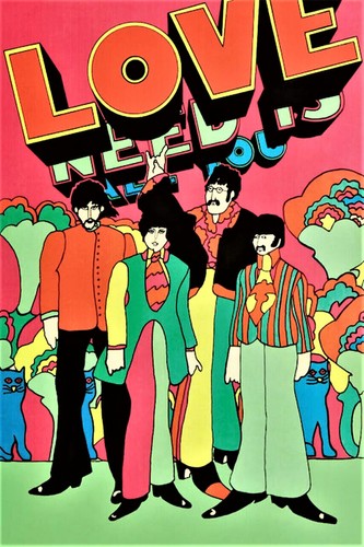 Beatles concert poster x18 - beatles,