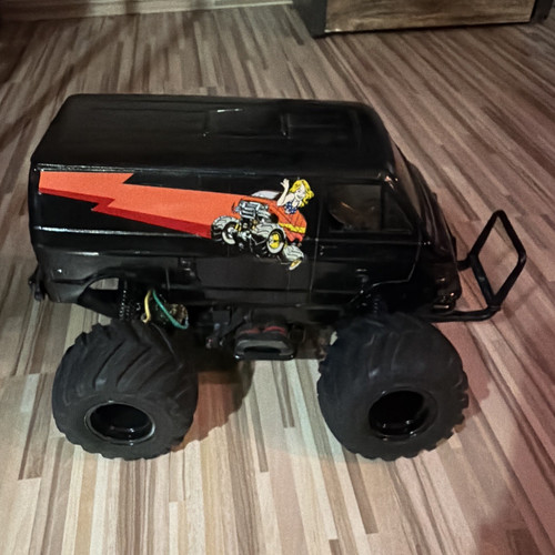 Tamiya monster truck lunch - rc,