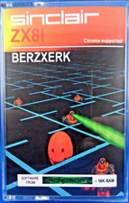 SINCLAIR ZX-81 -- BERZXERK