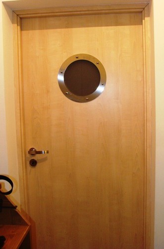 Bullauge 230mm flach - , edelstahl