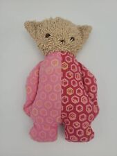 Sigikid Bär Teddy Rosa  Stofftier Frottee Vintage rosa selten greifling #9