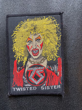TWISTED SISTER – Aufnäher / Dee Snider / Patch für 80er Vintage Metal Kutte