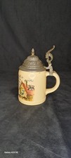 Alter Bierkrug Mit Zinndeckel Villeroy &Boch 0.5l
