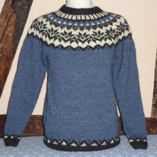Herren Islandpullover Gr. M