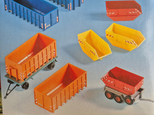 Kibri 8648 absetzcontainer - h0,