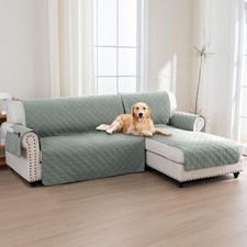 BellaHills Wasserdichter Kratzfester Sofa-Überwurf für Chaise Longue, Schutzbezu