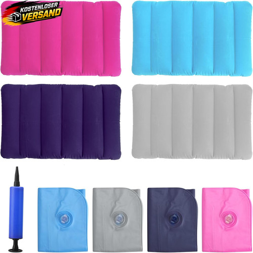Aufblasbares sitzkissen set - set, 4