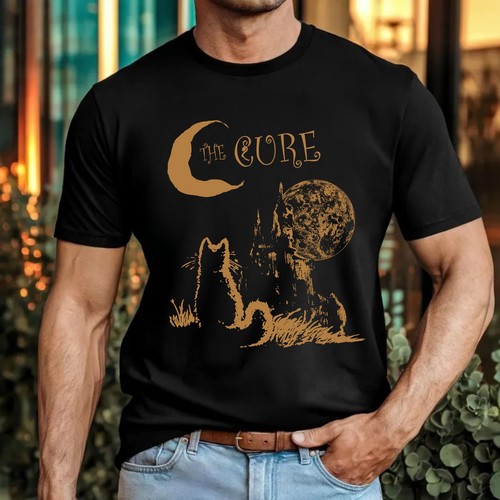 The cure gothic cat - cure, moon