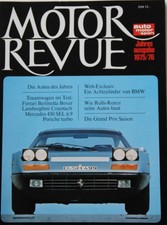 MOTOR REVUE, schönste