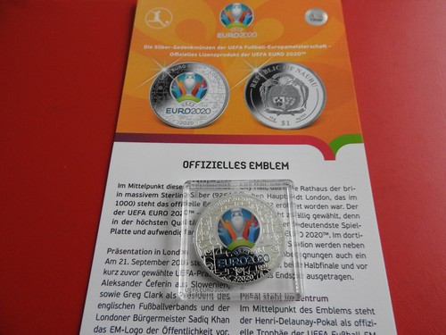 Nauru dollar 2020 silber - *,