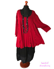 Lagenlook A-Linie-Shirt