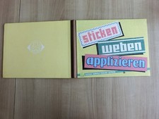 Embroidery weaving applique