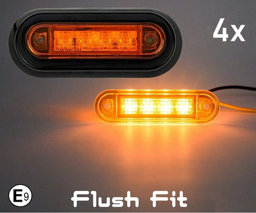 Led begrenzungsleuchten - 4x,