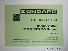 Zündapp Ersatzteilkatalog R