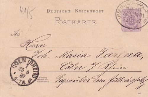 Bahnpostlissa - (bz.posen),