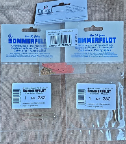 Sommerfeldt oberleitung h0m - sommerfeldt,