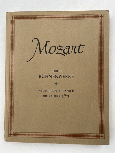 Noten mozart nasw serie - noten., ii