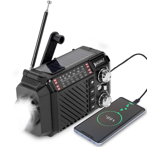 Kurbelradio notfallradio led - kurbelradio,