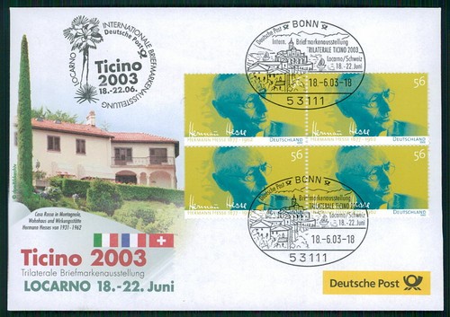 German post exhibition cover - german,