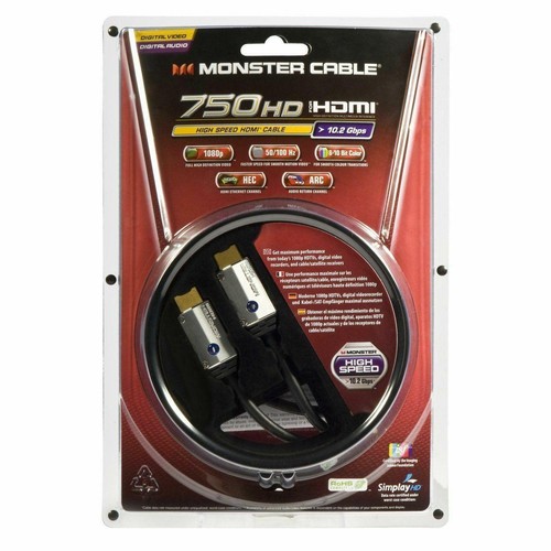 Monster hdmi kabel 750hds - kabel,, mc