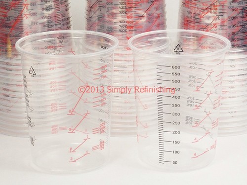 100x farbmischbecher - 100x,