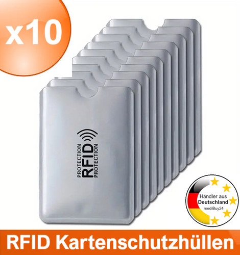 10x rfid schutzhülle blocker - 10x,